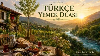 Türkçe Yemek Duası