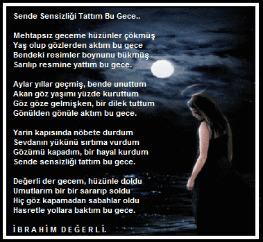 Sende Sensizliği Tattım Bu Gece