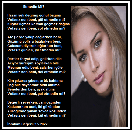 Etmedin mi
