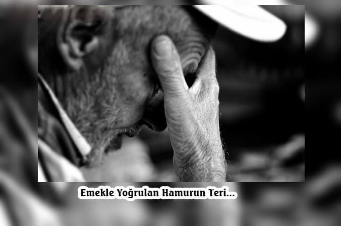 Emekle Yoğrulan Hamurun Teri
