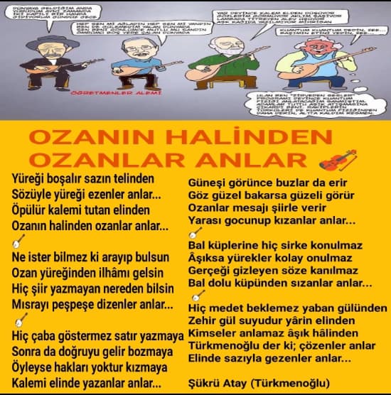 Ozanın Halinden Ozanlar Anlar