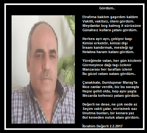 Gördüm
