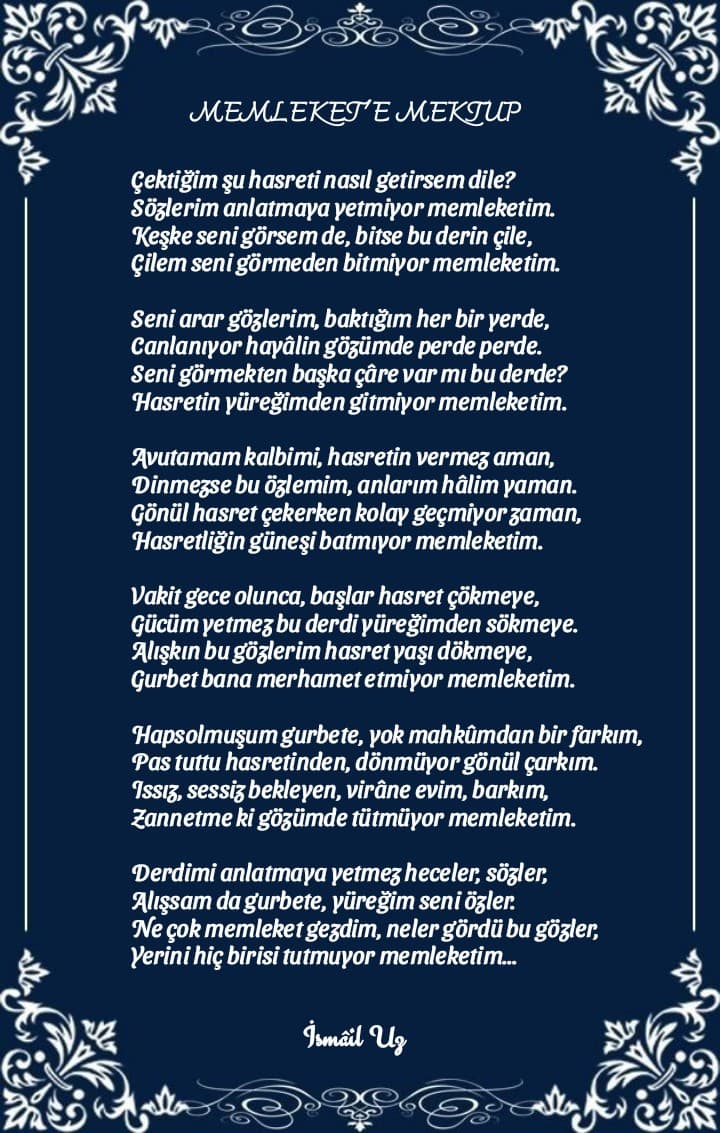 Memlekete Mektup