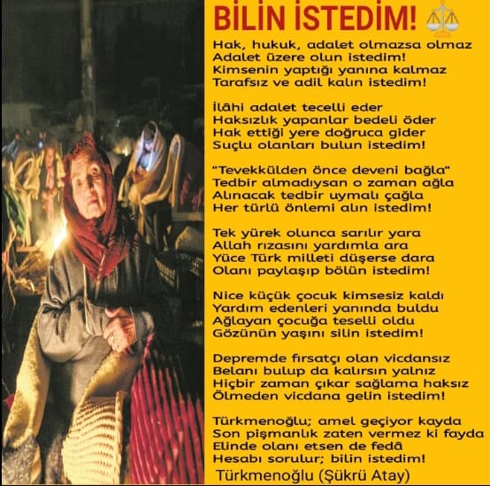 Bilin İstedim