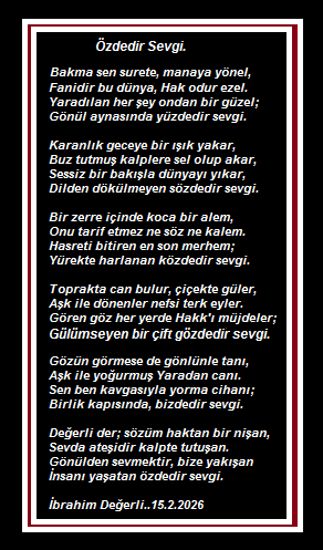 Özdedir Sevgi