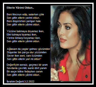 Ellerin Yâri mi Oldun