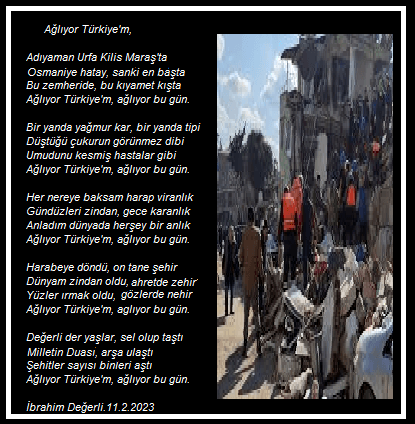 Ağlıyor Türkiye'm