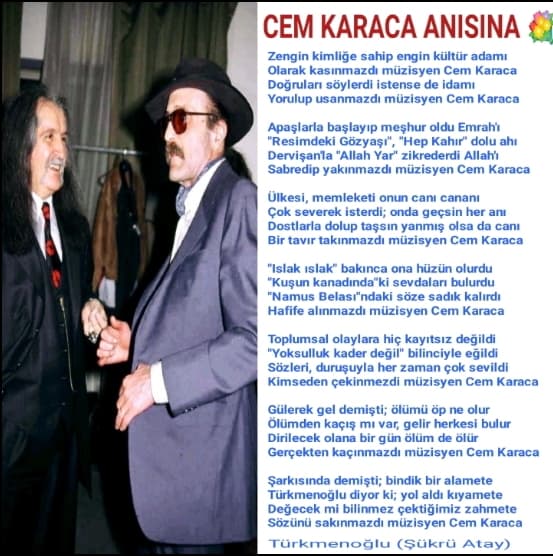 Cem Karaca Anısına