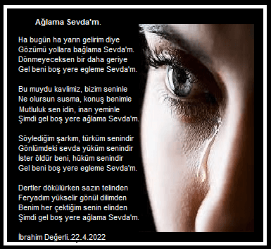 Ağlama Sevda'm