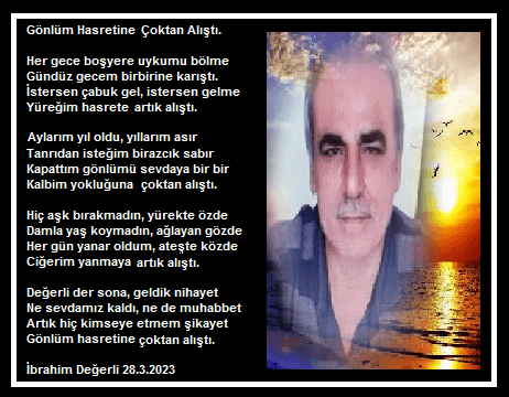 Gönlüm Hasretine Çoktan Alıştı