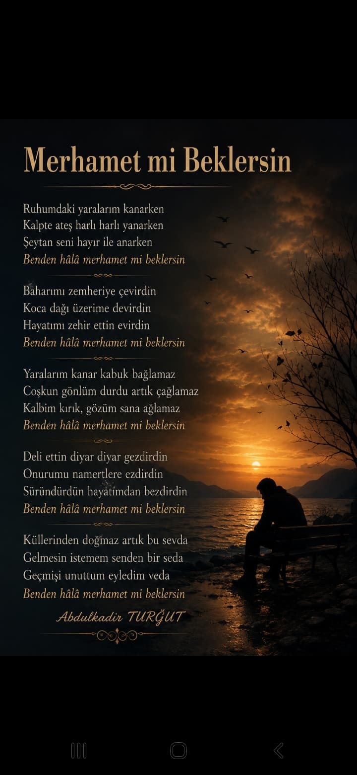 Merhamet mi Beklersin