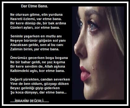 Yar Etme Bana