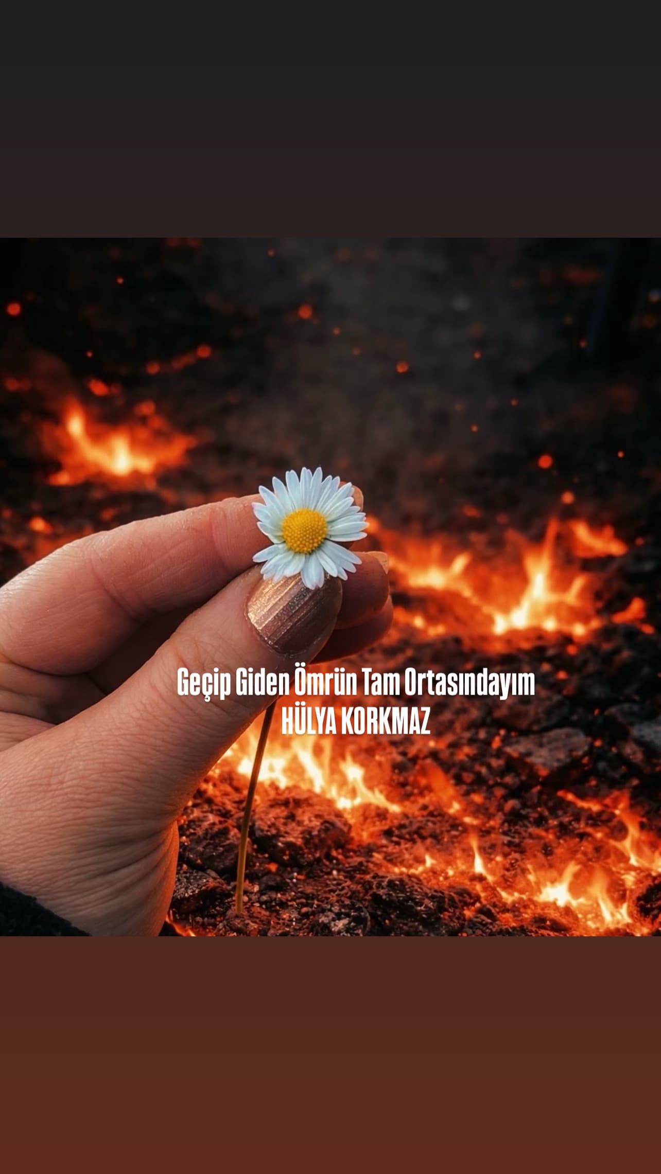 Geçip Giden Ömrün Tam Ortasındayım