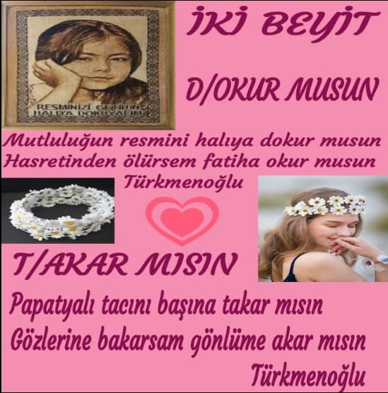 Dosttan Dosta Beyitler