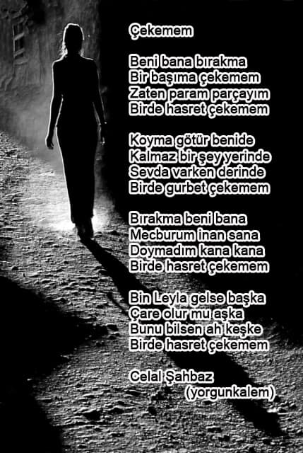 Çekemem