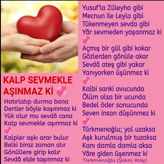 Kalp Sevmekle Aşınmaz ki