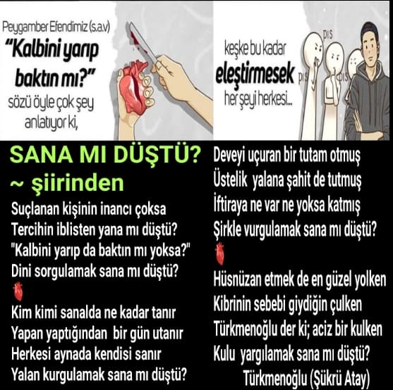 Kalbini Yarıp Baktın mı