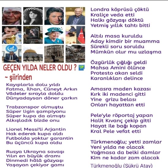 Geçen Yılda Neler Oldu / Öykü Şiir