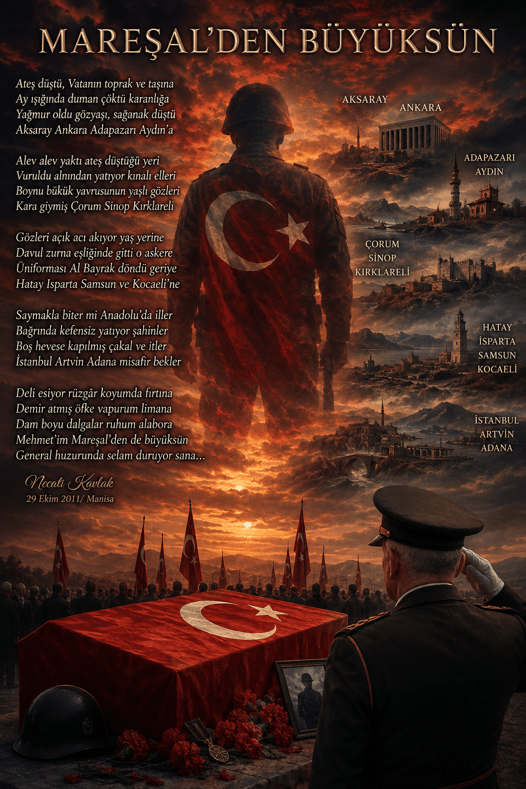 Mareşal'den Büyüksün