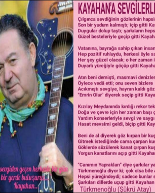 Kayahan'a Sevgilerle