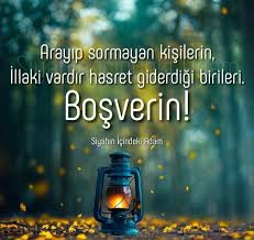 Ne Aradığın Var Ne de Sorduğun