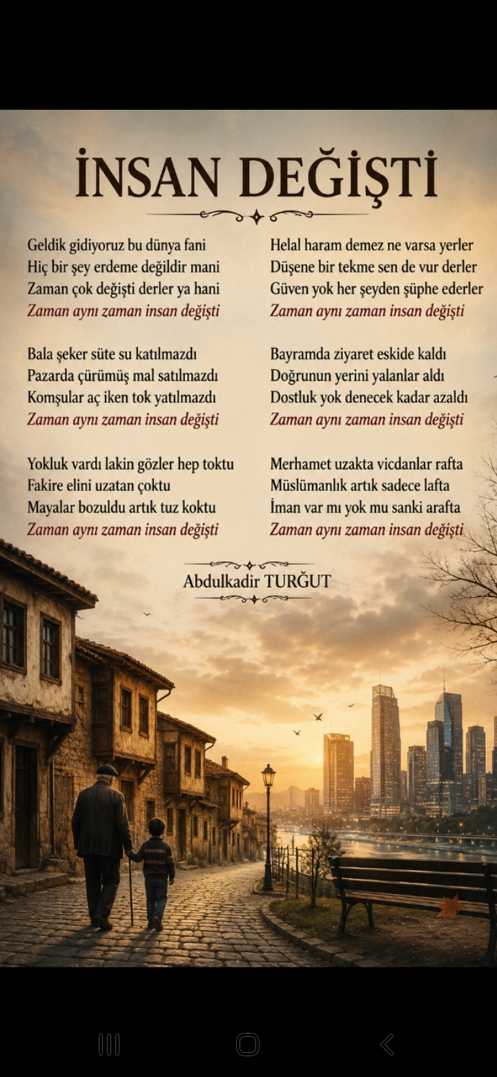 İnsan Değişti